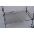 SF-3731 Hospital use stainless steel medical trolley